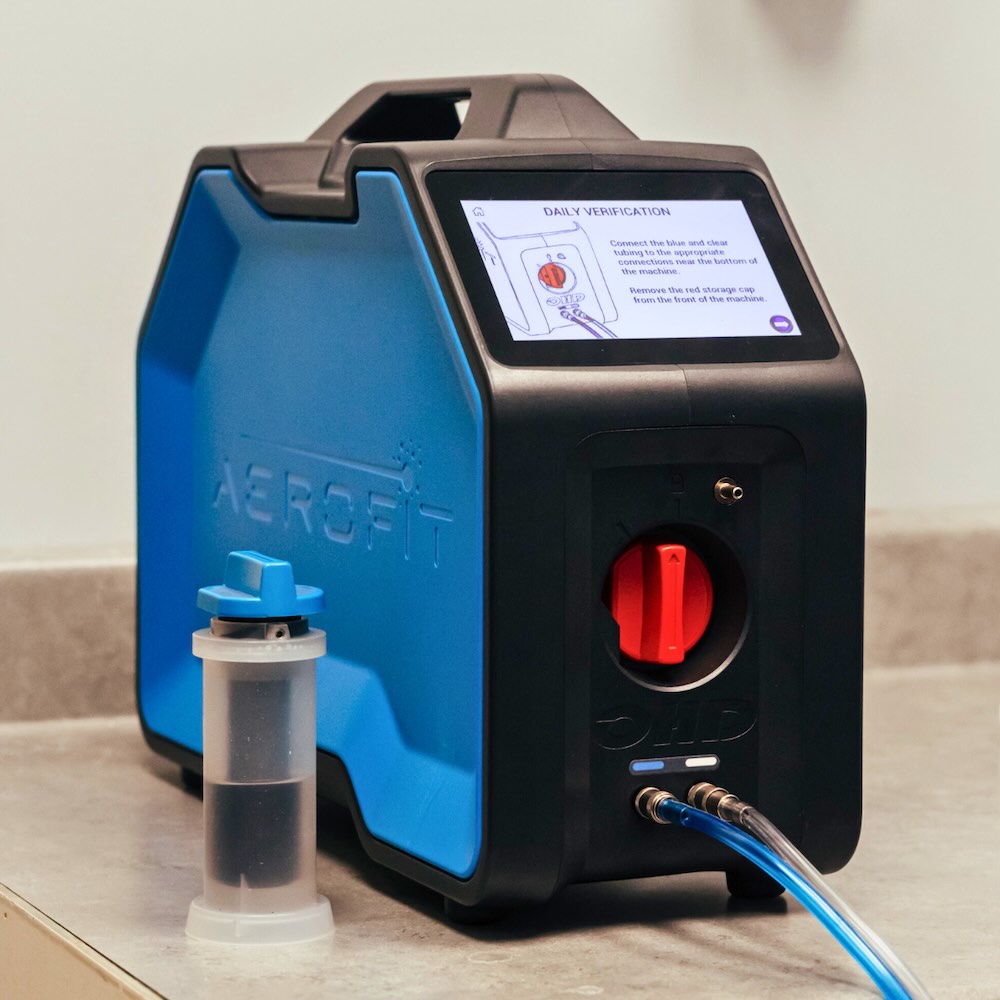 AeroFit respirator fit testing instrument